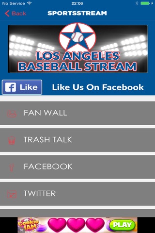 LOS ANGELES BASEBALL STREAM LAD screenshot 4