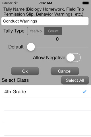 Teacher's Tally Tracker screenshot 4