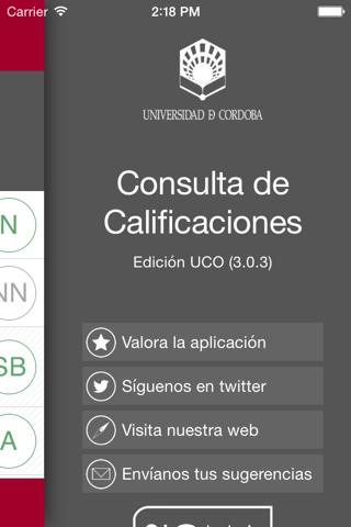 UCO Calificaciones screenshot 4