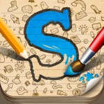 Sketch W Friends ~ Free Multiplayer Online Draw and Guess Friends & Family Word Game for iPad