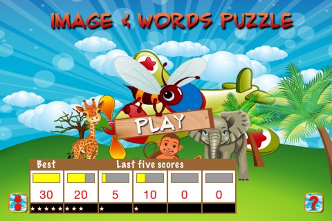 Image and Words Puzzle for Kids LITE screenshot 3