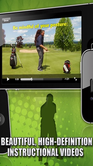 Golf Swing Coach HD FREE - Tips to improve putting, drive, t(圖4)-速報App