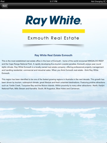 Ray White Real Estate Exmouth HD screenshot 3