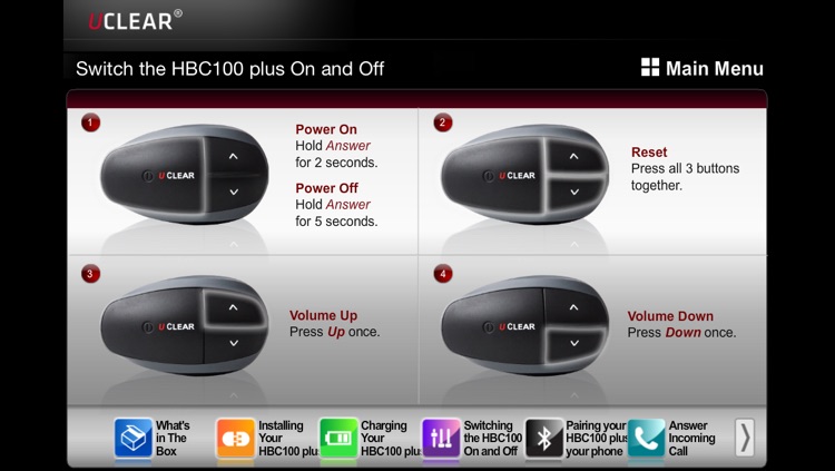 UCLEAR HBC100 instruction