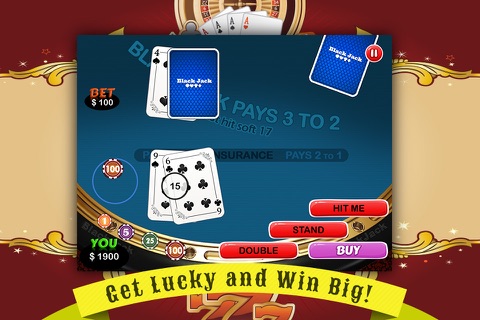 Super Jackpot Blackjack Party HD screenshot 4