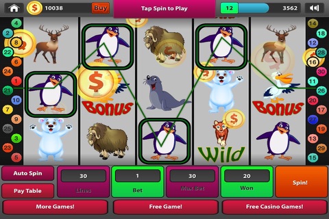 Santa Slots - Christmas Casino Game screenshot 4