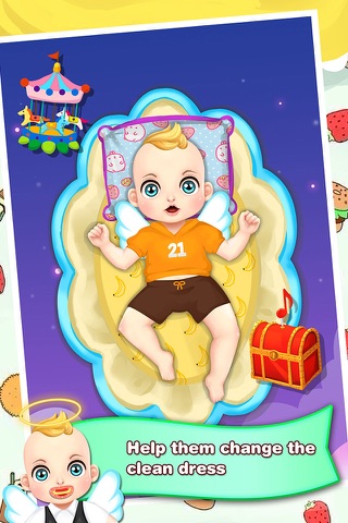 Baby Angels Dress Up Heaven - Salon Girls Games screenshot 2