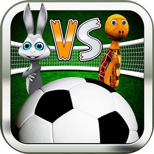 Hare VS Turtle Soccer Icon