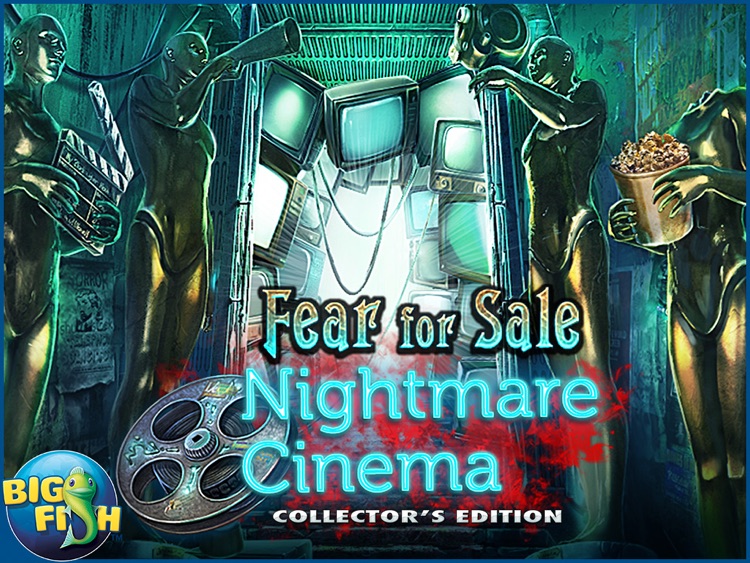 Fear For Sale: Nightmare Cinema HD - A Mystery Hidden Object Game screenshot-4