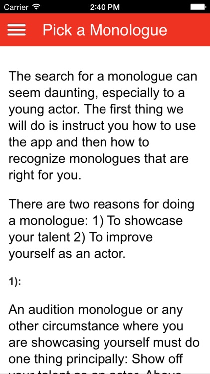 Scenes and Monologues screenshot-3