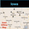 Iowa Offline Map with Real Time Traffic Cameras Pro