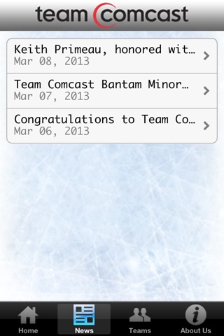Team Comcast Hockey screenshot 2