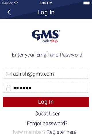 GMS Leadership screenshot 2