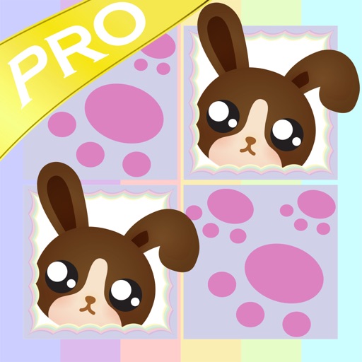 Cute Chibi Pets Memo Puzzle Pro iOS App