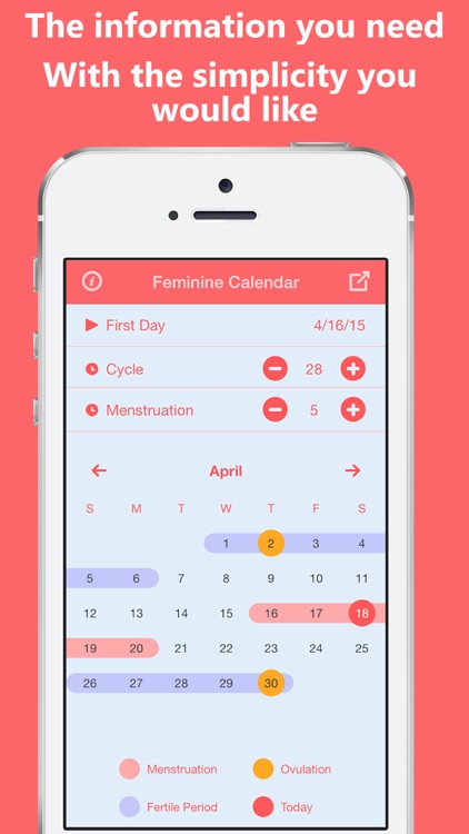 Feminine Calendar