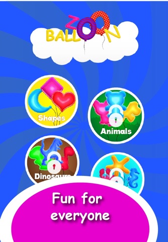 Zoo Balloon, Just pop it!!! Awesome dinosaur, animal and fish shapes. screenshot 2