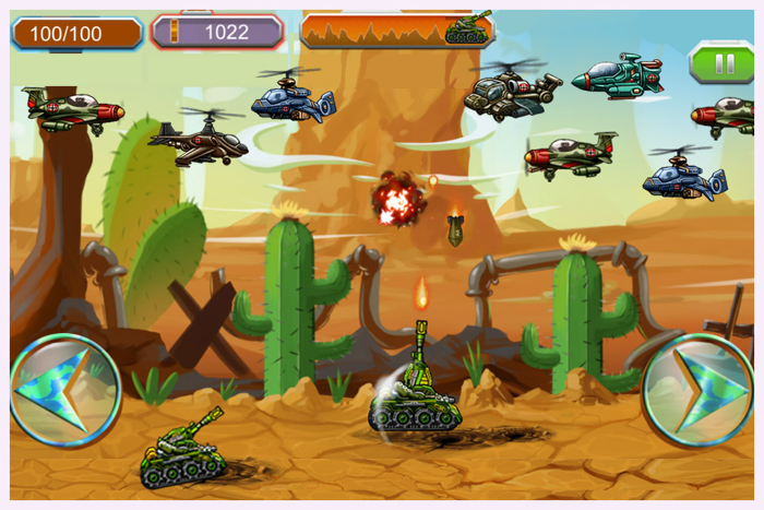 暴击坦克 - 合金装甲 枪林弹雨中生存