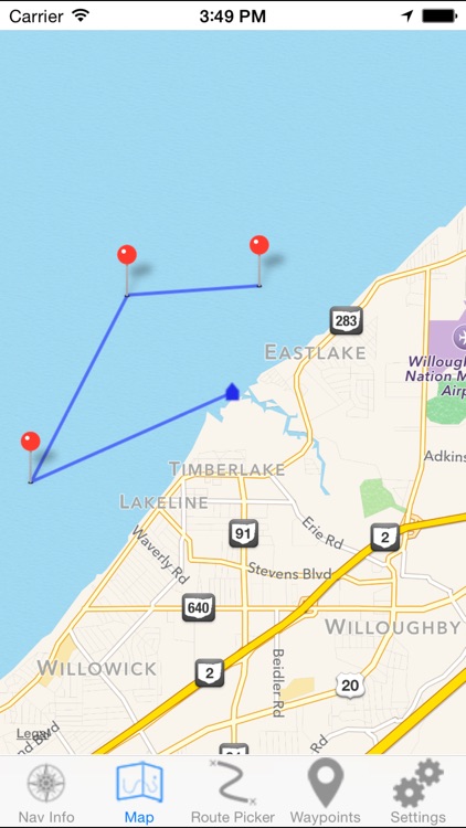 Water Pilot - GPS Navigation Information on your Pebble Smartwatch