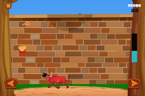 A Red Raging Bull Mayhem Collect - Hungry Animal Zoo Safari Feeding Stampede PRO screenshot 4