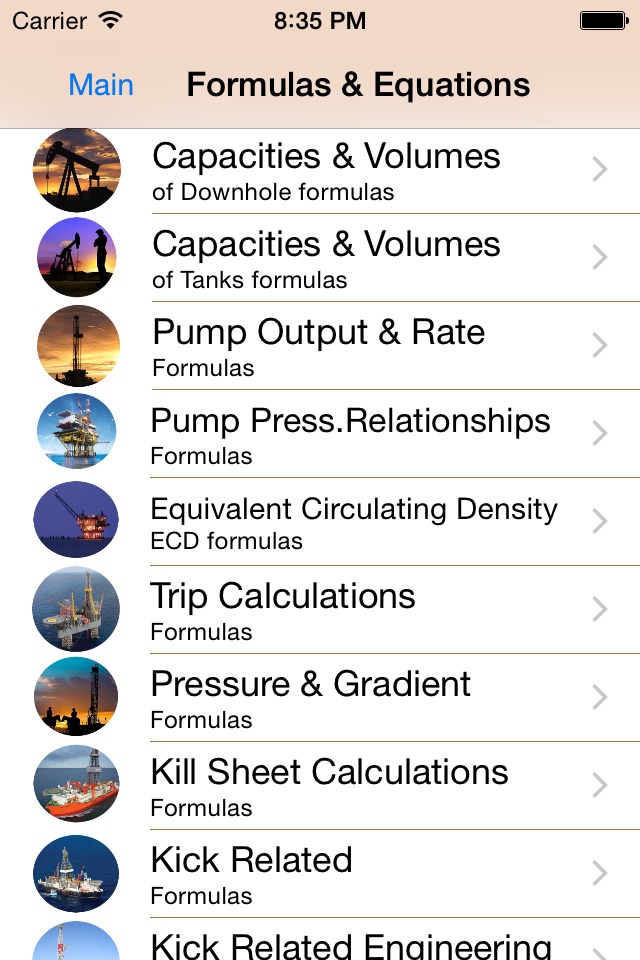 OilField Formulas for iHandy Calc. screenshot 2