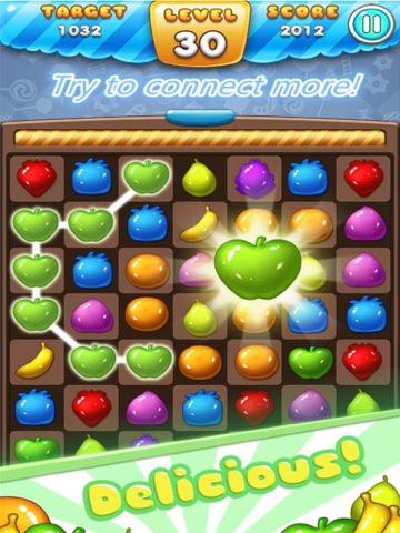 フルーツリンクマニア - Ace Fruit Connect Sugar Mania HD 2 - Fruits Link Best Match 3 Puzzle Game Freeのおすすめ画像2