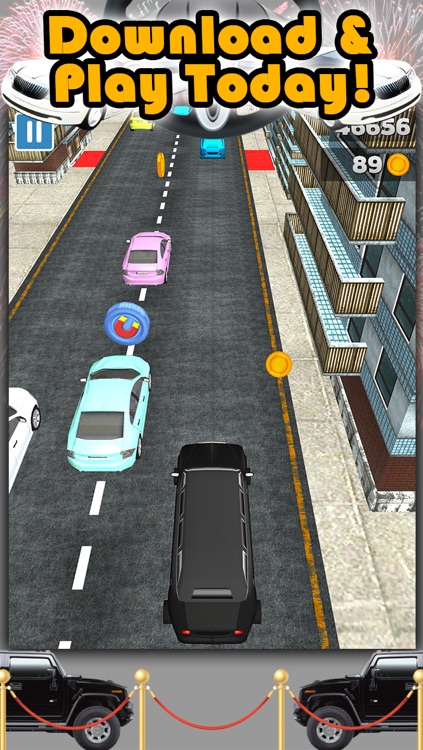 3D City Limo Racing Game with Driving and Racing Simulator Fun for Cool Boys FREE screenshot-4