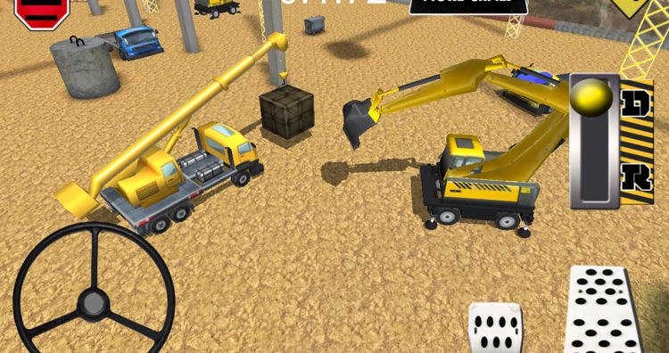 Construction driving simulator - Excavators