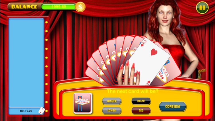 Play Lucky Las Vegas Casino Hi-Lo Solitaire Pro