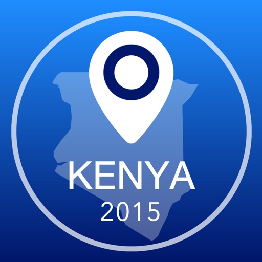 Kenya Offline Map + City Guide Navigator, Attractions and Transports icon