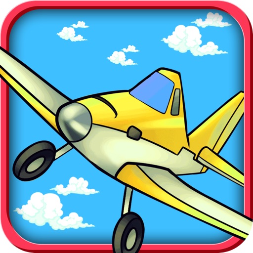 Plane Buzz Rush - Aerial Collecting Game for Kids Free icon