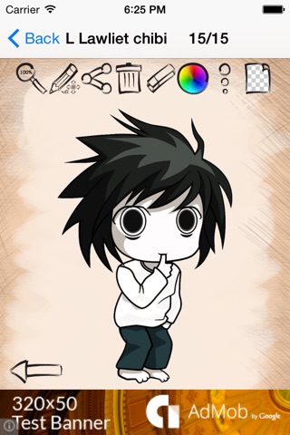 Drawing Tutorials Death Note Version screenshot 4