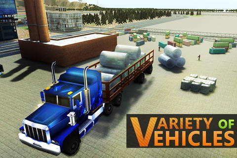 City Construction Crane Operator 3D – Heavy Transporter Truck Simulation Game screenshot 2