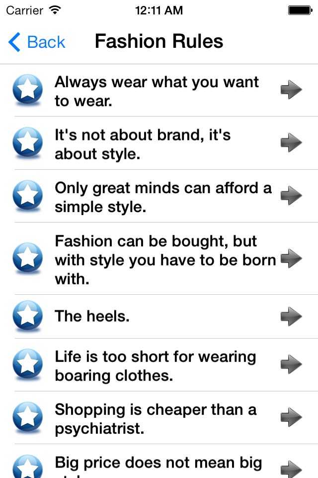 Fashion Tips! screenshot 2