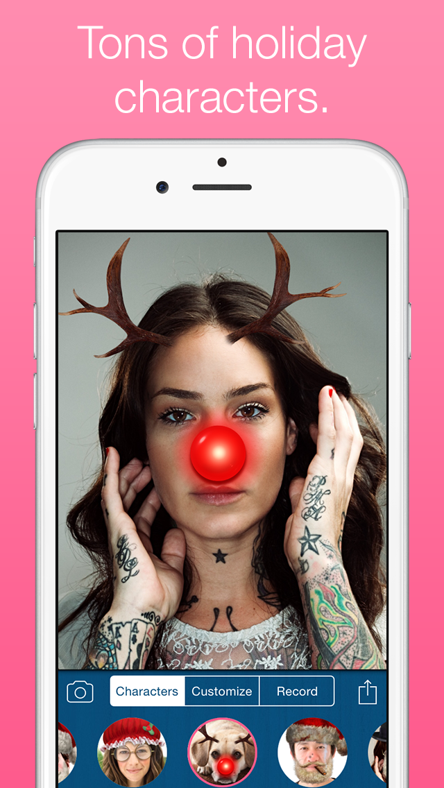 How to cancel & delete Santify - Make yourself into Santa, Rudolph, Scrooge, St Nick, Mrs. Claus or a Christmas Elf from iphone & ipad 2