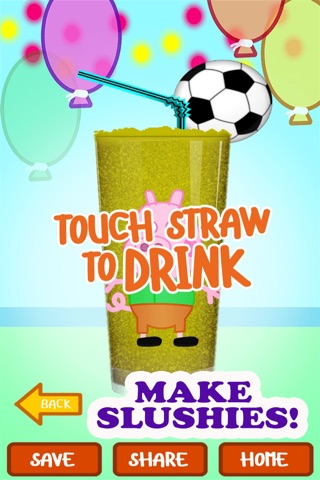 My Happy Little Pig Frozen Slushie Party Time Club Maker Mania Game - Free App screenshot 3