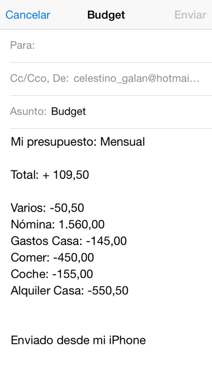 Budgets Calculator screenshot-3
