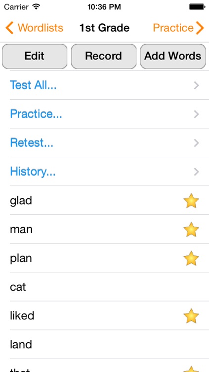Spelling Notebook Free screenshot-4