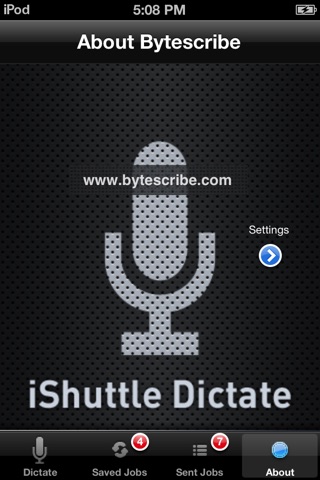 iShuttle Dictate screenshot 3