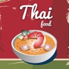 Thai Food. Quick and Easy Cooking. Best cuisine traditional recipes & classic dishes. Cookbook