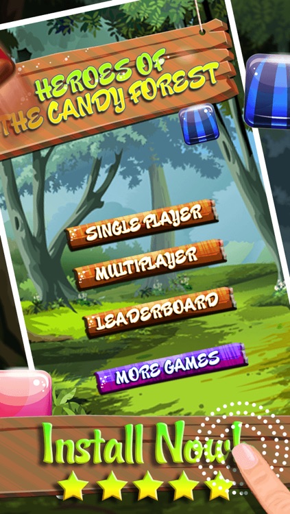 Heroes Of The Candy Forest - Match-3 Puzzle And Logic Game Mania screenshot-4