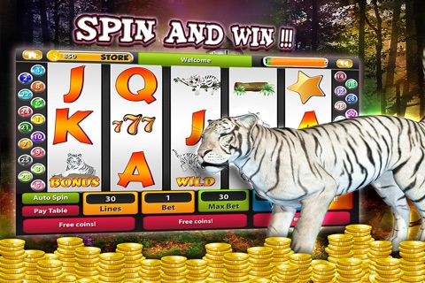 Big White Tiger Slots screenshot 2