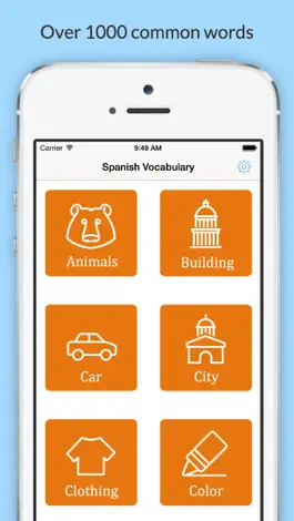 Game screenshot Learn Spanish with Common Words mod apk