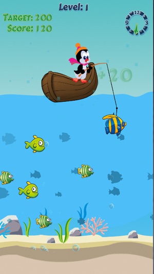 Penguin Fishing - Blue Ocean Sport Game for Kids(圖2)-速報App