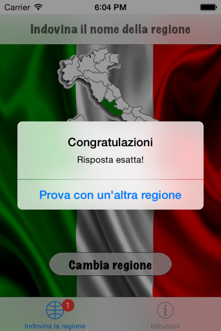 Indovina la Regione screenshot 2