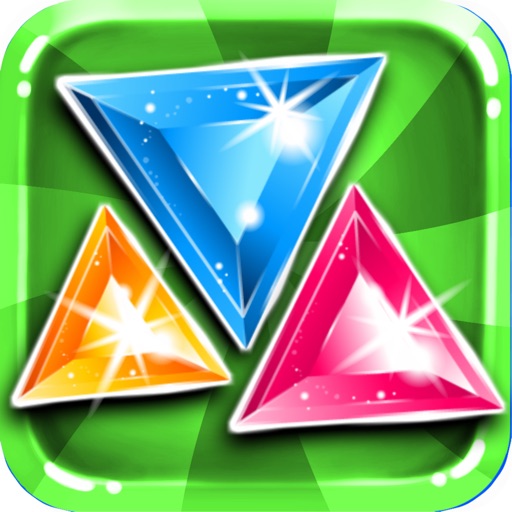 Jewel's Blast'er Blitz - match-3 mania of inside out forest diamond d’ash free Icon