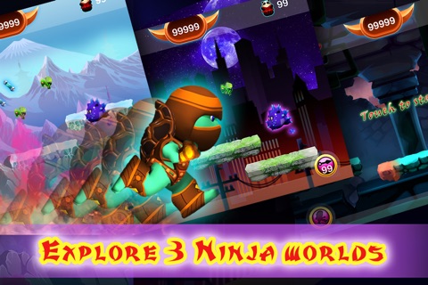 Ninja Hero - the most EXCITING NINJA RUNNER game screenshot 2