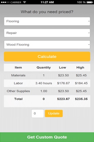 Home Remodel Calculator screenshot 2