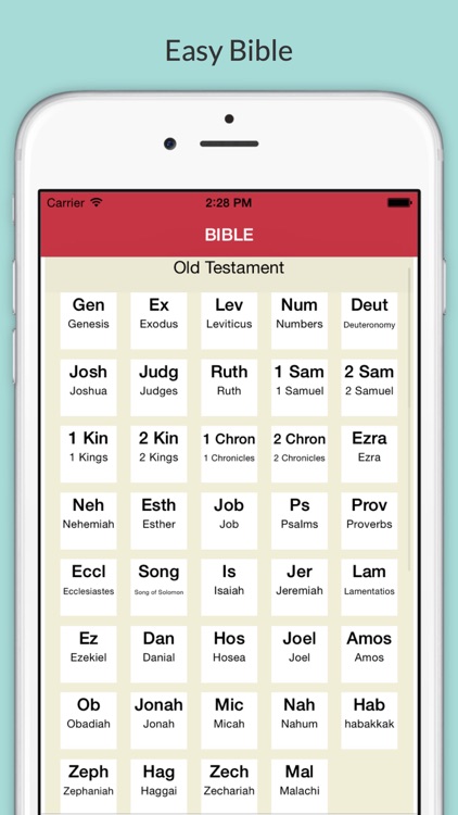 EasyBible  (KJV / King James Version based)