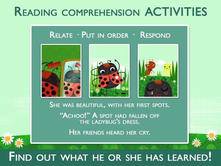 Teach me to read – Achoo!, an Educational Montessori Tool with Activities and Books for Learn to Read.