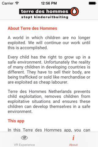 Terre des Hommes VR Experience screenshot 2